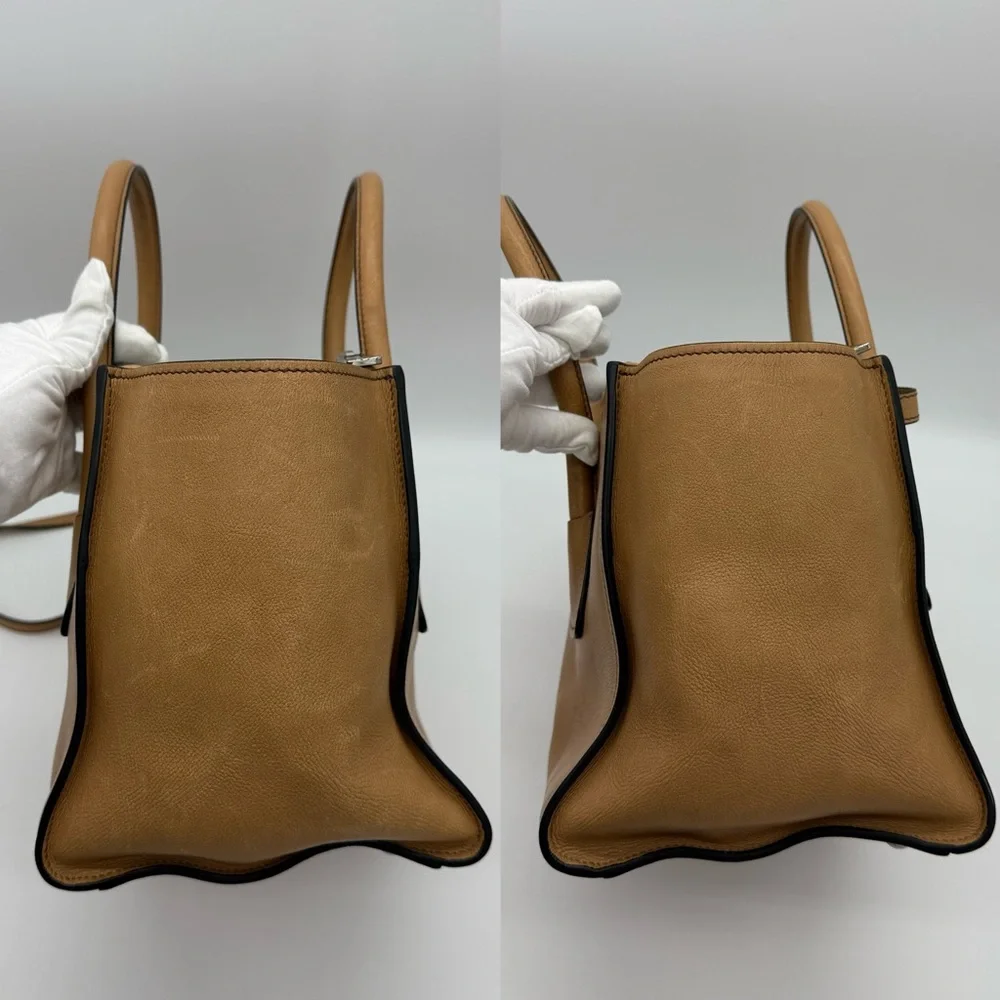 Authentic Prada light brown Calfskin leather tote - Picture 9 of 15